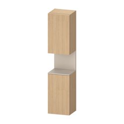 Duravit Qatego Hochschrank Dekor 360x400x1760mm Natur Eiche Matt/Taupe Matt, 2... DURAVIT-QA1346R91300000 4067116209136 (Abb. 1)
