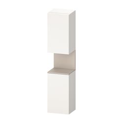 Duravit Qatego Hochschrank Dekor 360x400x1760mm Weiß SM/Taupe Matt, 2 Türen R,... DURAVIT-QA1346R91840000 4067116209181 (Abb. 1)