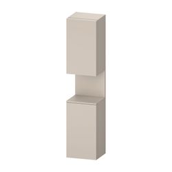 Duravit Qatego Hochschrank Dekor 360x400x1760mm Taupe Matt/Taupe Matt, 2 Türen... DURAVIT-QA1346R91910000 4067116206531 (Abb. 1)