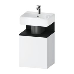Duravit Qatego Waschtischunterbau wandh. 350x440x645mm L, Mattweiß, Dekor, Nis... DURAVIT-QA4076L16180000 4067116163292 (Abb. 1)