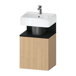 Duravit Qatego Waschtischunterbau wandh. 350x440x645mm L, Natur Eiche Matt/Eic... DURAVIT-QA4076L16300000 4067116163346 (Abb. 1)