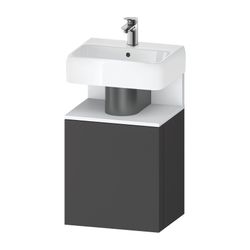 Duravit Qatego Waschtischunterbau wandh. 350x440x645mm Graphit Matt, Dekor, Ni... DURAVIT-QA4076R18490000 4067116164084 (Abb. 1)