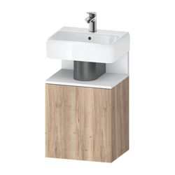 Duravit Qatego Waschtischunterbau wandh. 350x440x645mm Eiche Marmoriert Matt, ... DURAVIT-QA4076R18550000 4067116164138 (Abb. 1)
