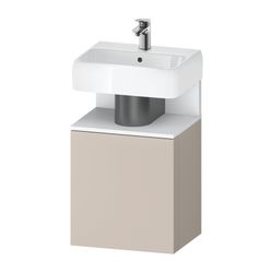 Duravit Qatego Waschtischunterbau wandh. 350x440x645mm Taupe Matt, Dekor, Nisc... DURAVIT-QA4076R18910000 4067116164091 (Abb. 1)