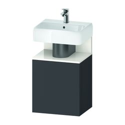 Duravit Qatego Waschtischunterbau wandh. 350x440x645mm Graphit Matt, Dekor, Ni... DURAVIT-QA4076R22490000 4067116164190 (Abb. 1)