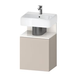 Duravit Qatego Waschtischunterbau wandh. 350x440x645mm Taupe Matt, Dekor, Nisc... DURAVIT-QA4076R22910000 4067116164206 (Abb. 1)