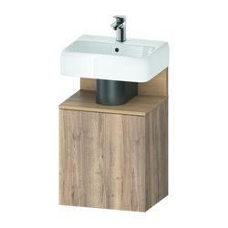 Duravit Qatego Waschtischunterbau wandh. 350x440x645mm L, Eiche Mar. Matt/Natu... DURAVIT-QA4076L30550000 4067116163476 (Abb. 1)