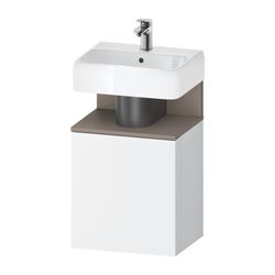 Duravit Qatego Waschtischunterbau wandh. 350x440x645mm Mattweiß, Dekor, Nische... DURAVIT-QA4076R43180000 4067116164282 (Abb. 1)