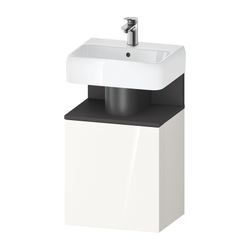 Duravit Qatego Waschtischunterbau wandh. 350x440x645mm Weiß Hochglanz, Dekor, ... DURAVIT-QA4076R49220000 4067116164404 (Abb. 1)