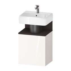 Duravit Qatego Waschtischunterbau wandh. 350x440x645mm Weiß Hochglanz, Dekor, ... DURAVIT-QA4076R80220000 4067116165067 (Abb. 1)