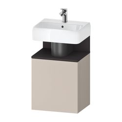 Duravit Qatego Waschtischunterbau wandh. 350x440x645mm Taupe Matt, Dekor, Nisc... DURAVIT-QA4076R80910000 4067116165098 (Abb. 1)