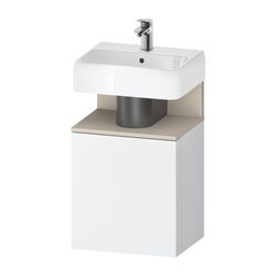 Duravit Qatego Waschtischunterbau wandh. 350x440x645mm Mattweiß, Dekor, Nische... DURAVIT-QA4076R83180000 4067116165166 (Abb. 1)