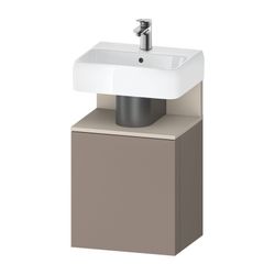 Duravit Qatego Waschtischunterbau wandh. 350x440x645mm Basalt Matt, Dekor, Nis... DURAVIT-QA4076R83430000 4067116165180 (Abb. 1)