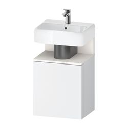 Duravit Qatego Waschtischunterbau wandh. 350x440x645mm Mattweiß, Dekor, Nische... DURAVIT-QA4076R84180000 4067116165272 (Abb. 1)