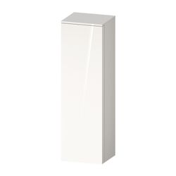 Duravit Qatego Halbhochschrank Dekor 360x400x1320mm, Weiß Hochglanz, 1 Tür R, ... DURAVIT-QA1345R22220000 4067116206272 (Abb. 1)
