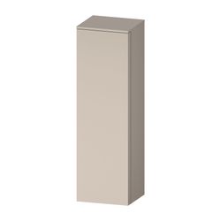 Duravit Qatego Halbhochschrank Dekor 360x400x1320mm, Taupe Matt, 1 Tür R, 3 Gl... DURAVIT-QA1345R91910000 4067116206302 (Abb. 1)