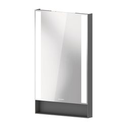 Duravit Qatego SpiegelWandmontage 65x450x750mm, Graphit Matt, LED, 21W, Betäti... DURAVIT-QA7080049490000 4067116204704 (Abb. 1)