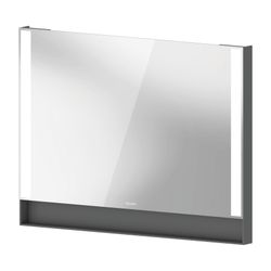 Duravit Qatego SpiegelWandmontage 65x1000x750mm, Graphit Matt, LED, 29W, Betät... DURAVIT-QA7083049490000 4067116205053 (Abb. 1)