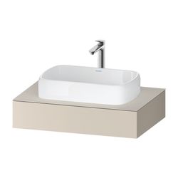Duravit Qatego Konsole 550x800x170mm, 1 Ausschnitt/Waschplatz, Taupe SM, ohne ... DURAVIT-QA4800083830000 4067116258462 (Abb. 1)