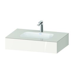 Duravit Qatego Einbauwaschtisch mit Konsole 550x800x170mm, Weiß Hochglanz, mit... DURAVIT-QA4690022220000 4067116259131 (Abb. 1)