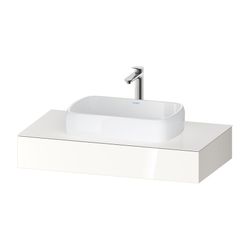 Duravit Qatego Konsole 550x1000x170mm, 1 Ausschnitt/Waschplatz, Weiß Hochglanz... DURAVIT-QA4801022220000 4067116258493 (Abb. 1)