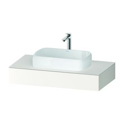Duravit Qatego Konsole 550x1000x170mm, 1 Ausschnitt/Waschplatz, Weiß SM, ohne ... DURAVIT-QA4801084840000 4067116258554 (Abb. 1)