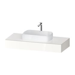 Duravit Qatego Konsole 550x1200x170mm, 1 Ausschnitt/Waschplatz, Weiß Hochglanz... DURAVIT-QA4802022220000 4067116258578 (Abb. 1)