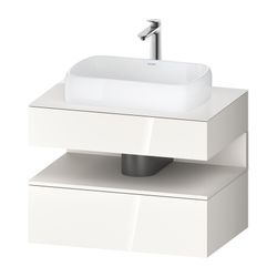 Duravit Qatego Konsolenwaschtischunterbau wandh 550x800x600mm Weiß Hochglanz/W... DURAVIT-QA4730084220000 4067116179972 (Abb. 1)