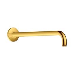 Duravit Brausearm Länge 410mm Wandmontage Rosette rund, Gold poliert... DURAVIT-UV0670028034 4067116114119 (Abb. 1)
