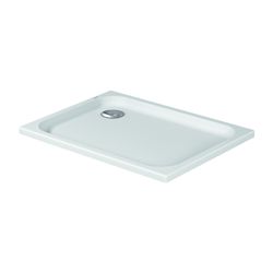 Duravit D-Code Duschwanne 700x1000x85mm, Rechteckig, Weiß glänzend, aus Sanitä... DURAVIT-720093000000000 4021534822681 (Abb. 1)