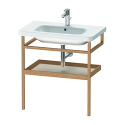 Duravit DuraStyle Holzgestell 440x740x805mm, Eckig, mit Handtuchhalter/Ablage, Eur... DURAVIT-DS988209176 4053424633602 (Abb. 1)