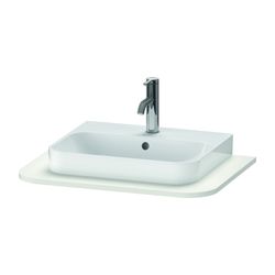 Duravit Happy D.2 Konsole 480x650x16mm, Nordic Weiß Seidenmatt, ohne Konsolenträge... DURAVIT-HP031B03939 4053424872599 (Abb. 1)