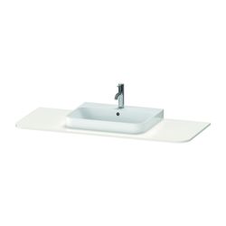 Duravit Happy D.2 Konsole 550x1300x16mm, Weiß Hochglanz, ohne Konsolenträger, 1 Au... DURAVIT-HP031KM2222 4053424867663 (Abb. 1)