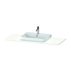 Duravit Happy D.2 Konsole 550x1300x16mm, Weiß Seidenmatt, ohne Konsolenträger, 1 A... DURAVIT-HP031KM3636 4053424872742 (Abb. 1)