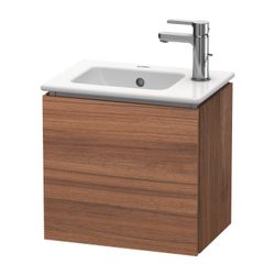 Duravit L-Cube Waschtischunterbau wandh. 294x420x400mm, R, Nussb. Matt/ Grifflos 1... DURAVIT-LC6272R7979 4053424109176 (Abb. 1)