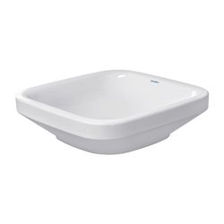 Duravit DuraStyle Aufsatzbecken 430mm, Weiß Hochglanz, Quadratisch, ohne Überlauf u... DURAVIT-0349430000 4021534850684 (Abb. 1)