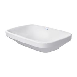 Duravit DuraStyle Aufsatzbecken 600mm, Weiß Hochglanz, Quadratisch, ohne Überlauf u... DURAVIT-0349600000 4021534852244 (Abb. 1)