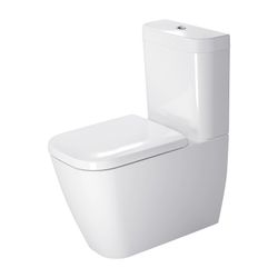 Duravit Happy D.2 Stand WC für Kombination 630x365x415mm, Weiß Hochglanz, 4,5/3l, T... DURAVIT-2134090000 4021534848940 (Abb. 1)