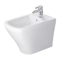 Duravit DuraStyle Stand Bidet 575x370x400mm, Weiß Hochglanz, 1 HL, mit Überlauf, Ba... DURAVIT-2284100000 4021534854385 (Abb. 1)