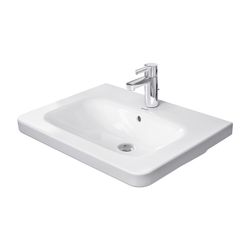 Duravit DuraStyle Waschtisch 480x650x165mm, Weiß Hochglanz, Rechteckig, 1 Waschplat... DURAVIT-2320650000 4021534854316 (Abb. 1)