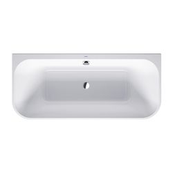 Duravit Happy D.2 Plus Badewanne 480x800x1800mm, 180l, Weiß glänzend, Rechteck... DURAVIT-700318000000000 4021534874437 (Abb. 1)