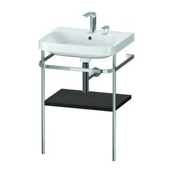 Duravit Happy D.2 Waschtisch-Set C-shaped Metallkonsole 490x575x850mm, Nusb.gebürs... DURAVIT-HP4835E6969 4063382005687 (Abb. 1)