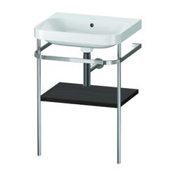 Duravit Happy D.2 Waschtisch-Set C-shaped Metallkonsole 490x575x850mm, Nusb.gebürs... DURAVIT-HP4835N6969 4063382005359 (Abb. 1)