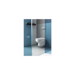 Duravit No.1 WC-Set wandh. Wand-WC, WC-Sitz, Weiß Hochglanz, Spülrand rimless, Abga... DURAVIT-45620900A1 4053424087962 (Abb. 1)