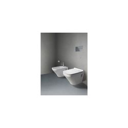 Duravit DuraStyle WC-Sitz D-shaped, Weiß Hochglanz 359x43x423mm, ohne Absenkautomat... DURAVIT-0063710000 4021534856532 (Abb. 1)