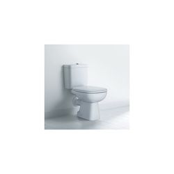Duravit D-Code WC-Sitz Weiß Hochglanz 360x40x430mm, ohne Absenkautomatik, Edelstahl... DURAVIT-0067310000 4021534384769 (Abb. 1)