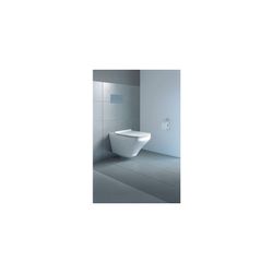 Duravit DuraStyle Wand-WC 620x370x345mm, Weiß Hochglanz, 4,5l, Tiefspüler, geschlos... DURAVIT-2537090000 4021534854439 (Abb. 1)