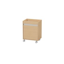 Duravit Ketho Rollcontainer Dekor, 360x500x670mm, Natur Eiche Matt, Dekor, 1 Tür L... DURAVIT-KT2530L3030 4063382082305 (Abb. 1)