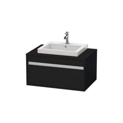 Duravit Ketho Konsolenwaschtischunterbau wandh 550x800x426mm M mit KSP Eiche Matts... DURAVIT-KT679401616 4063382085016 (Abb. 1)