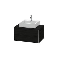 Duravit XSquare Konsolenwaschtischunterbau wandhäng. 548x800x400mm ohne KSP Eiche ... DURAVIT-XS491001616 4063382137906 (Abb. 1)